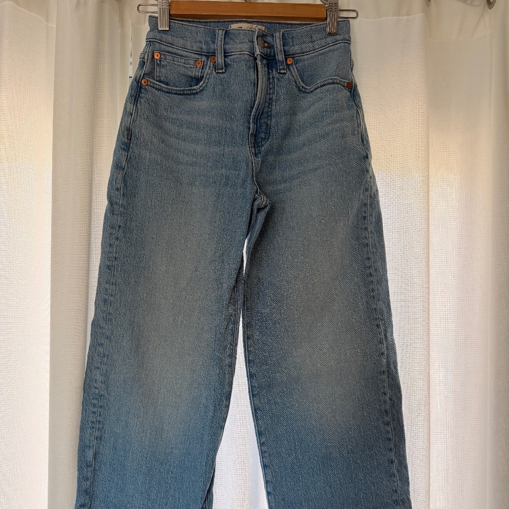 The Perfect Vintage Wide Leg Crop Jean by Madewell